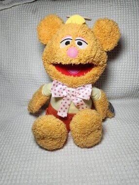 Disney Muppet Babies Fozzie Bear Talking and Laughing Plush Just Play Works